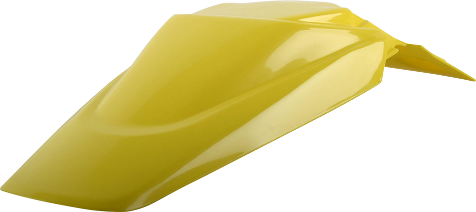 POLISPORT Fender - Rear - OEM Yellow - RM 65 | DRZ 110 8561500003