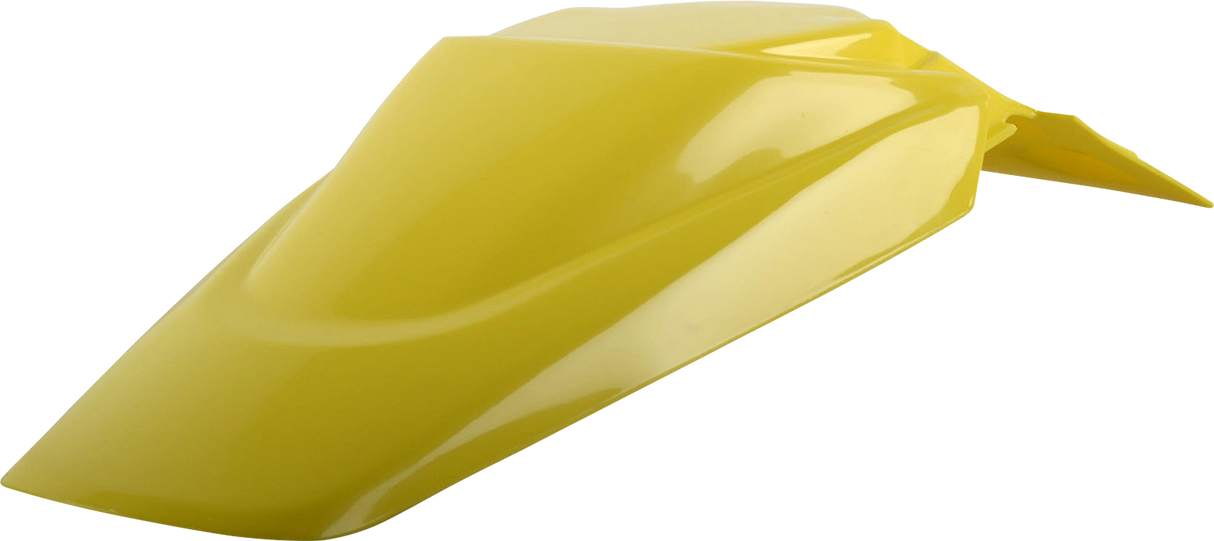 POLISPORT Fender - Rear - OEM Yellow - RM 65 | DRZ 110 8561500003