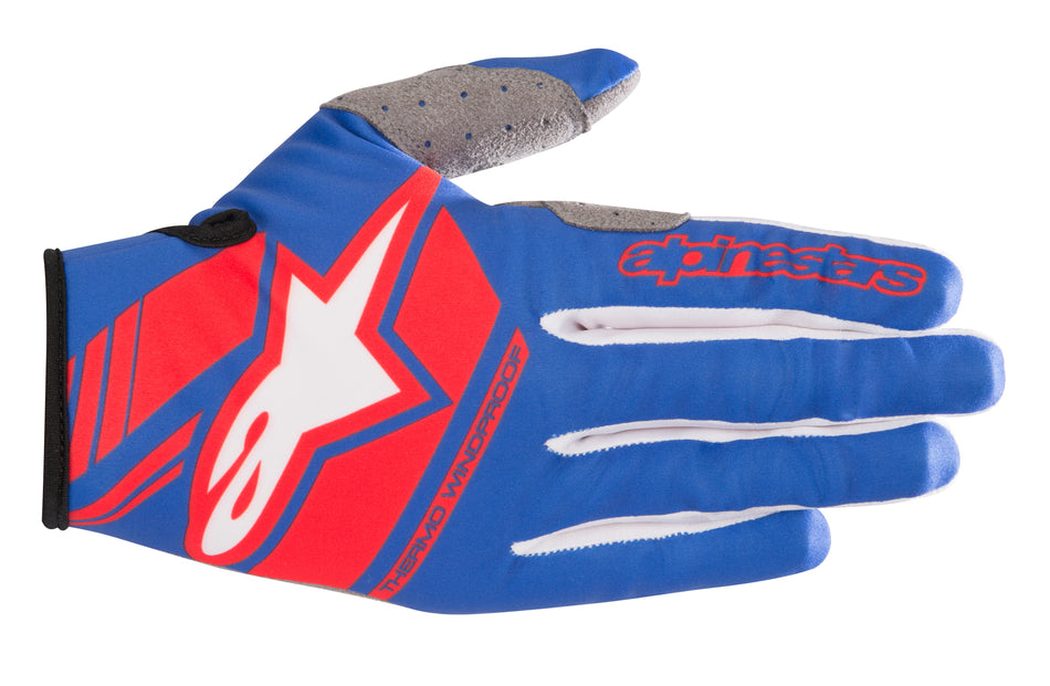 ALPINESTARS Neo Gloves Blue/Red Lg 3565518-730-L
