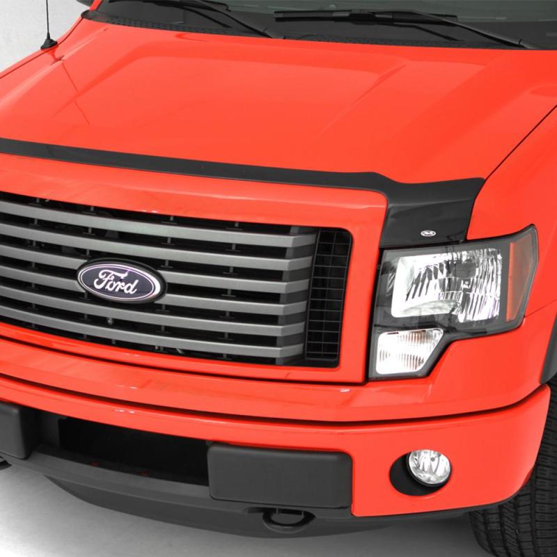 AVS 06-10 Ford Explorer Aeroskin Low Profile Acrylic Hood Shield - Smoke 322089