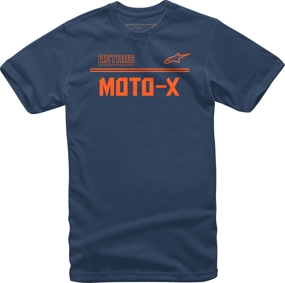 ALPINESTARS Astars Moto-X Tee Navy/Orange 2x 1213-72024-7032-XXL