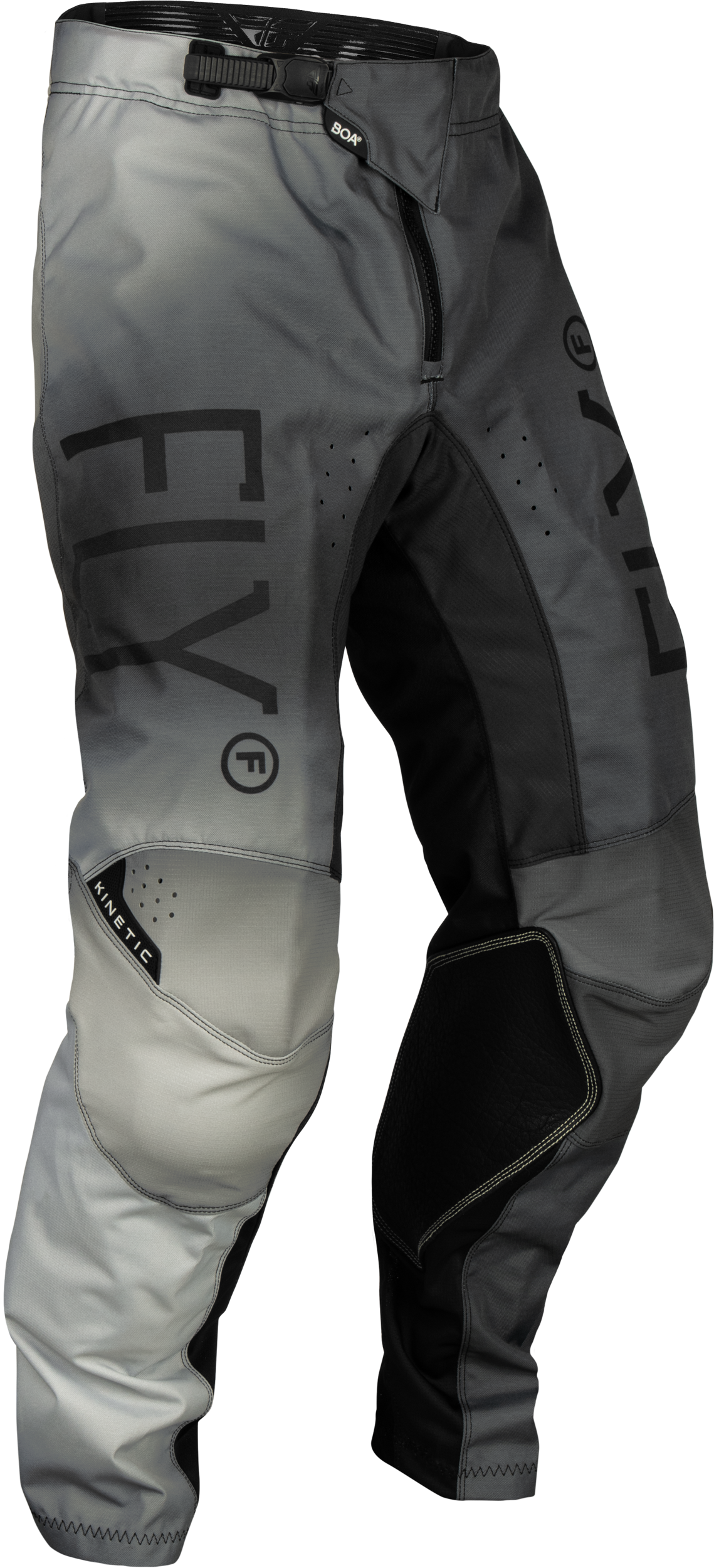 FLY RACING Youth Kinetic Prodigy Pants Black/Light Grey Sz 24 377-53524