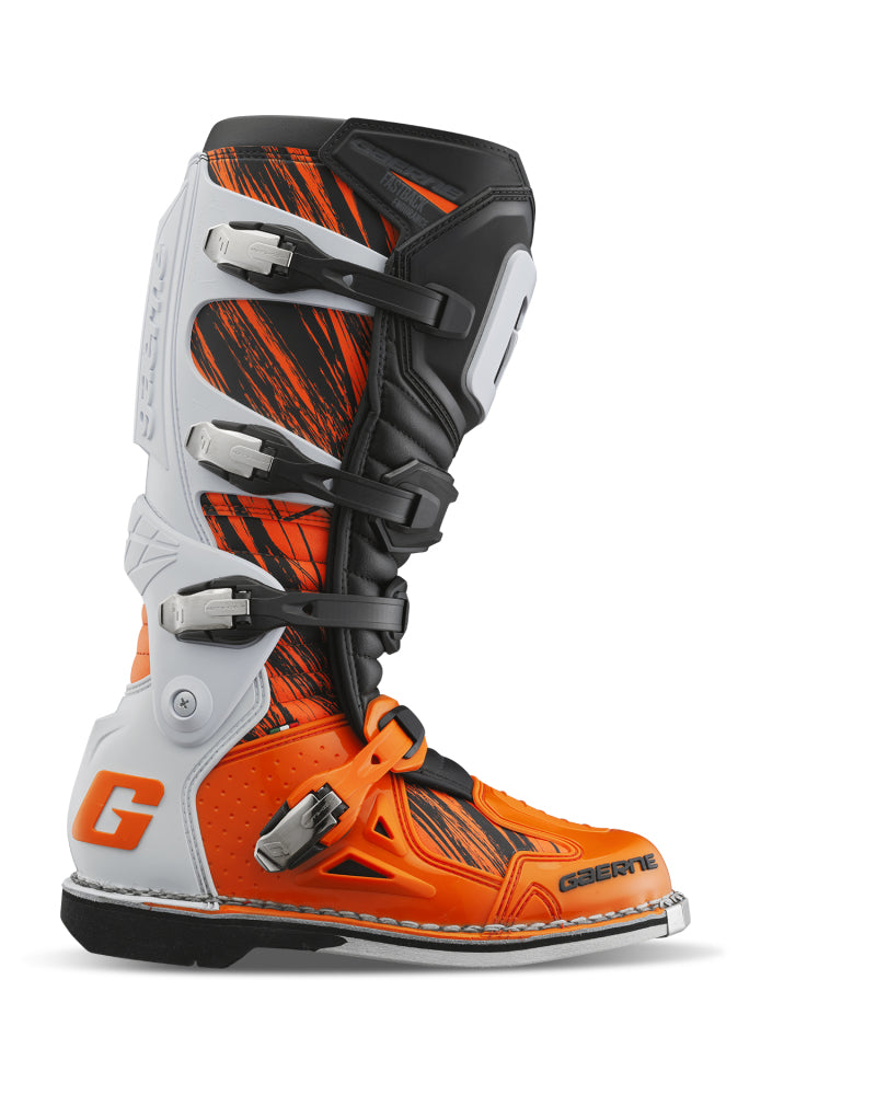 Gaerne Fastback Endurance Boot Orange/White/Black Size - 10