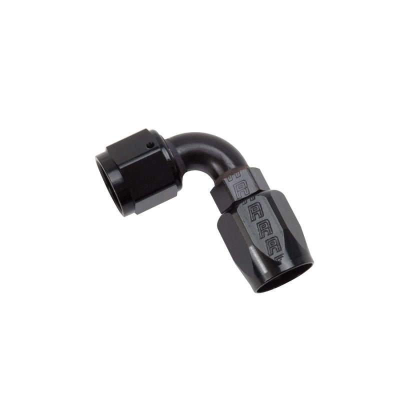 Russell Performance -8 AN Black 90 Degree Full Flow Hose End 610175