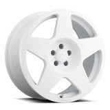 fifteen52 Tarmac 18x8.5 5x112 45mm ET 66.56mm Center Bore Rally White Wheel TARRW-88551+45