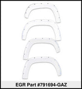 EGR 19-22 Chevrolet Silverado 1500 Summit White Traditional Bolt-On Look Fender Flares Set Of 4 791694-GAZ