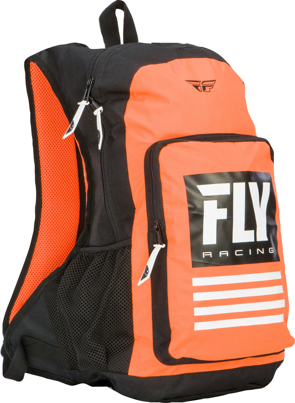 FLY RACING Jump Pack Backpack Orange/Black 28-5145