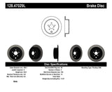 StopTech 08-10 WRX Drilled Left Rear Rotor 128.47029L