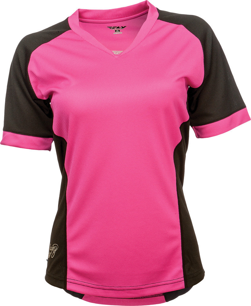 FLY RACING Lilly Ladies Jersey Black/Pink Xs 356-6118XS