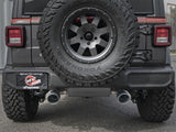 aFe Rebel Series 2.5in 409 SS Axle-Back Exhaust w/ Black Tips 2018+ Jeep Wrangler (JL) V6 3.6L 49-48067-B