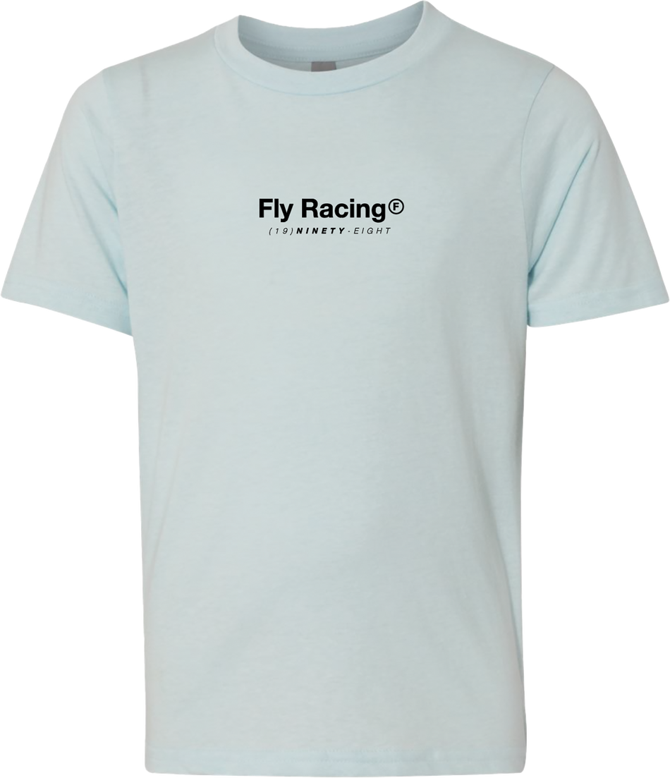 FLY RACING Youth Fly Lost Tee Ice Blue Ys 354-0325YS