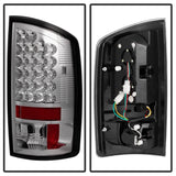 Spyder Dodge Ram 02-06 1500/Ram 2500/3500 03-06 LED Tail Light Chrome ALT-YD-DRAM02-LED-C 5002563