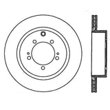 StopTech Power Slot 08-09 Evo 10 Slotted Right Rear Rotor 126.46075SR