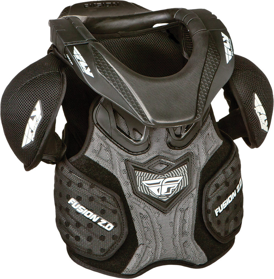 FLY RACING Fusion Protection Vest Black Youth S/M FUSION S-M YTH