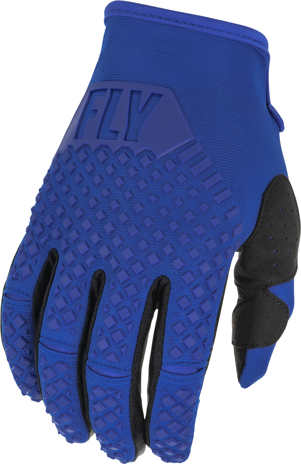 FLY RACING Youth Kinetic Gloves Blue Yl 375-411YL