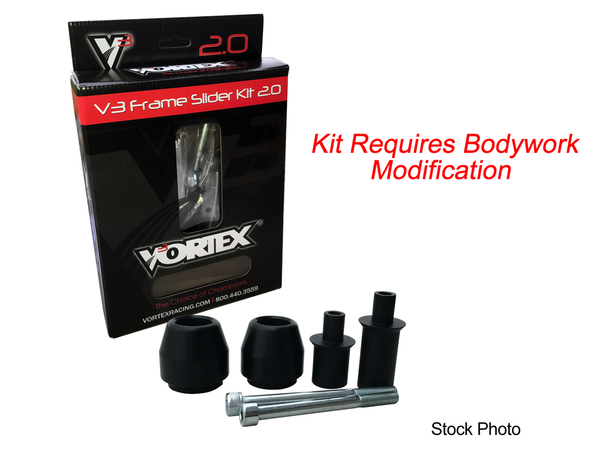 VORTEX Frame Sliders V3 2.0 Mod Req Blk Suz SR150