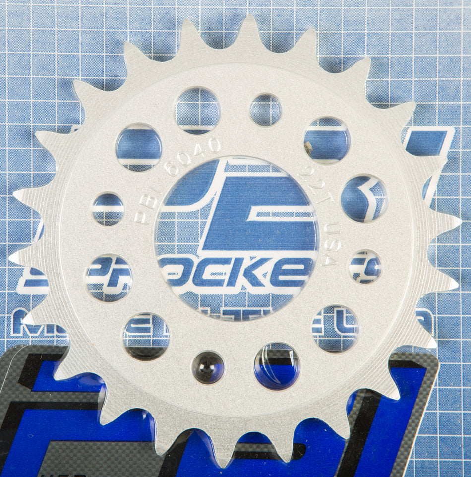 PBIRear Sprocket Aluminum 22t-520 Kaw/Suz6040-22-3