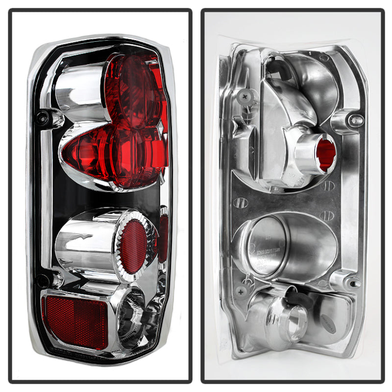 Spyder Ford F150 87-96/Ford Bronco 88-96 Euro Style Tail Lights Chrome ALT-YD-FF15089-C 5003317