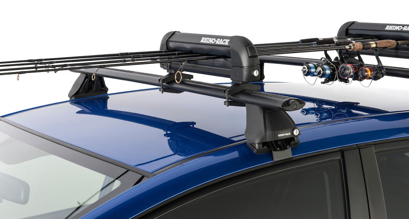 Rhino-Rack Universal Ski/Snowboard Carrier - Fits 3 Pairs of Skis or 2 Snowboards - Black 573