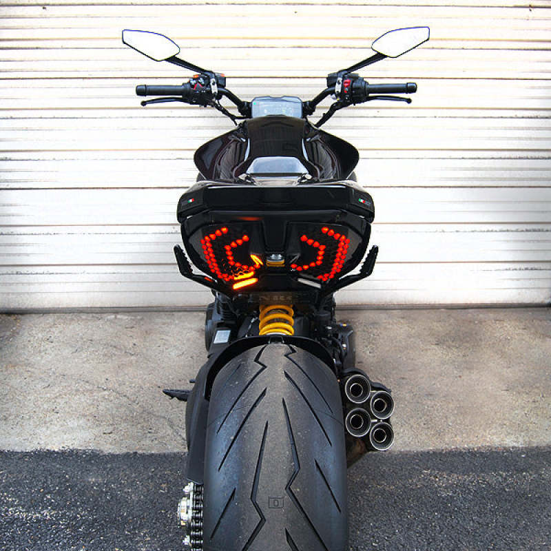 New Rage Cycles 23+ Ducati Diavel V4 Fender Eliminator Kit DV4-FE