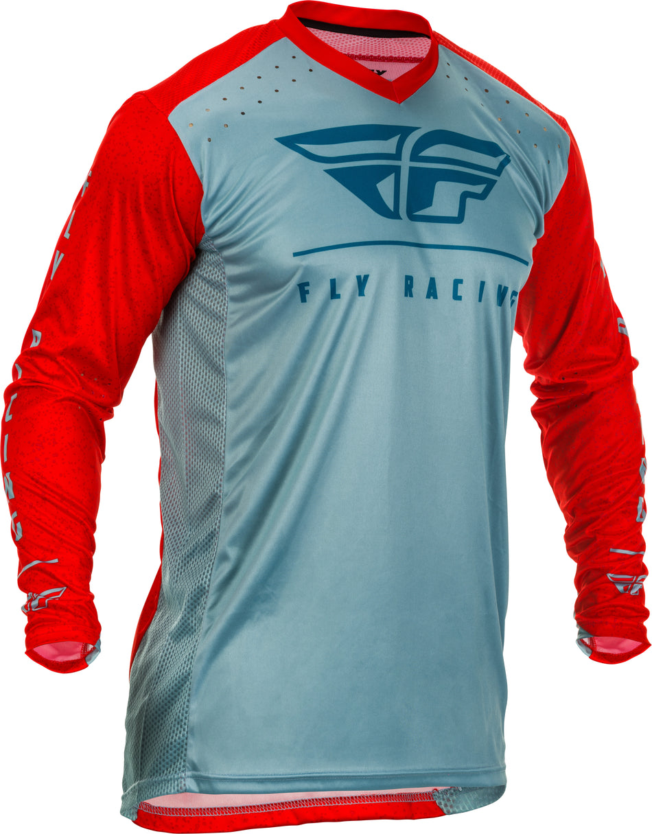 FLY RACING Lite Jersey Red/Slate/Navy Md 373-722M