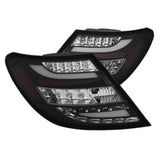 Spyder Mercedes Benz W204 C-Class 11-14 LED Tail Lights - Blk ALT-YD-MBZC11-LED-BK 5072733