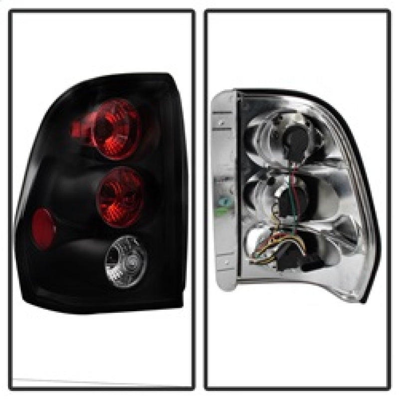 Spyder Chevy TrailBlazer 02-09 Euro Style Tail Lights Black ALT-YD-CTB02-BK 5002181