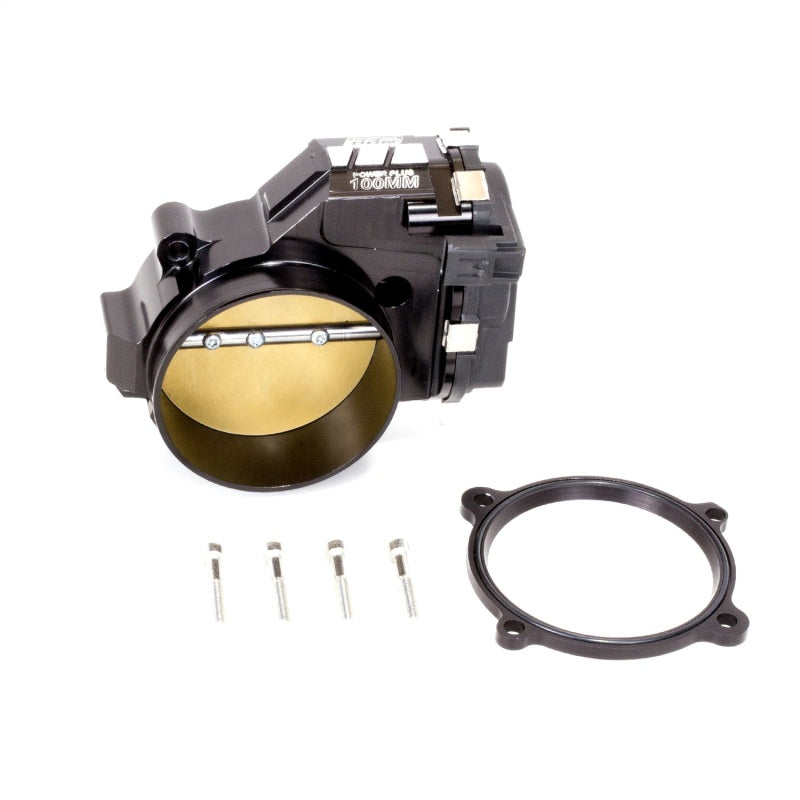 BBK 15-20 Dodge Hellcat 6.2L 100mm Black Billet Series Throttle Body 1886