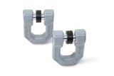 DV8 Offroad Elite Series D-Ring Shackles - Pair (Gray) UNSK-01GR