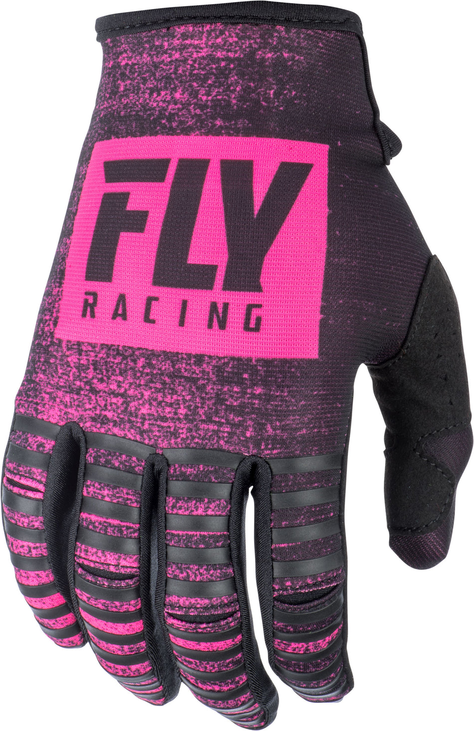 FLY RACING Kinetic Noiz Gloves Neon Pink/Black Sz 04 372-51804