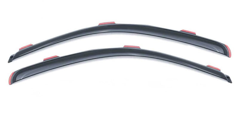 AVS 02-08 Dodge RAM 1500 Standard Cab Ventvisor In-Channel Window Deflectors 2pc - Smoke 192607