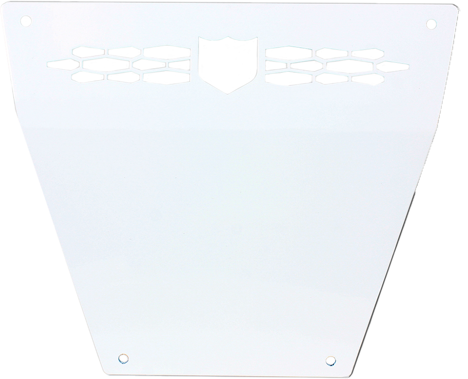 PRO ARMOR Front Race Skid Plate White Pol P141P363WH-133
