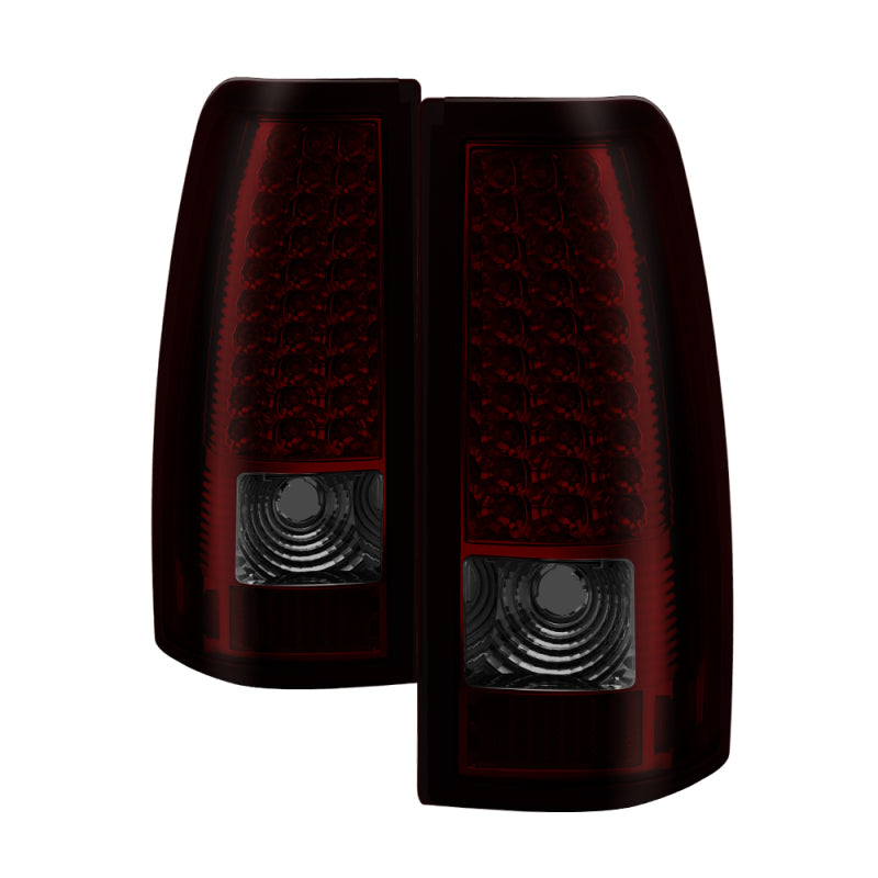 Xtune Chevy Silverado 1500/2500/3500 99-02 LED Tail Lights Red Smoke ALT-ON-CS99-LED-RS 5011763