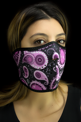 ZAN HEADGEAR Motley Tube Fleece Lined - Purple Paisley TF228