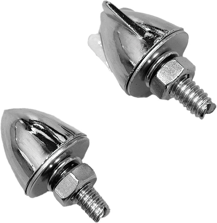 EMGO 4/Pk 6mm Chrome Bullet Bolt 85-83400