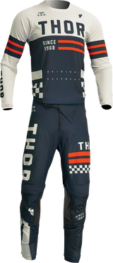 THOR Youth Pulse Combat Jersey - Midnight/White - XS 2912-2186