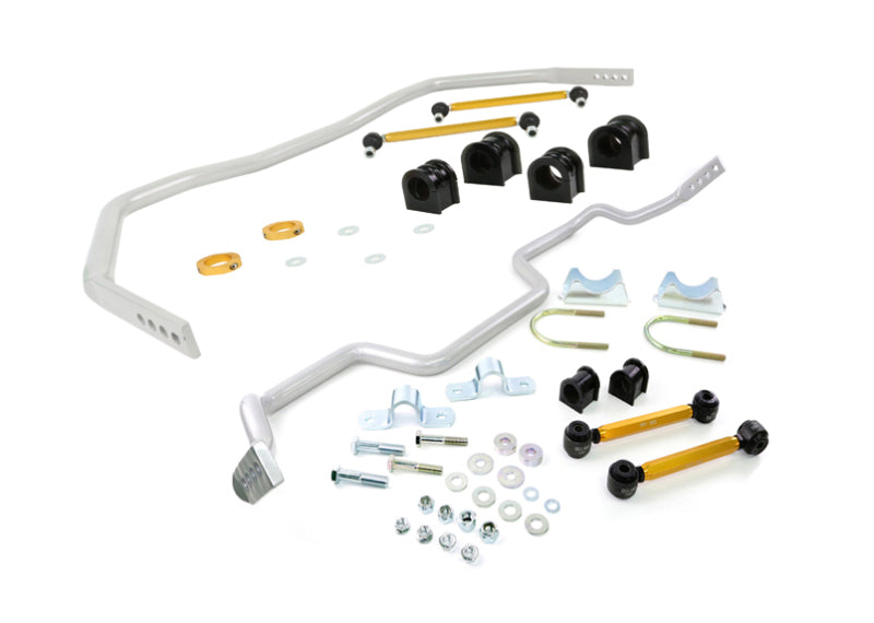 Whiteline 05-14 Ford Mustang (Incl. GT) Front & Rear Sway Bar Kit BFK005