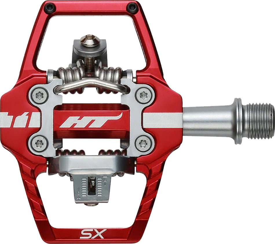 HT COMPONENTS T1-Sx Bmx Pedals Red 68x84x17mm Cleat Included 102001T1SX223101