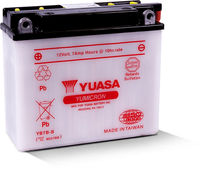 Yuasa YB7B-B Yumicron 12 Volt Battery