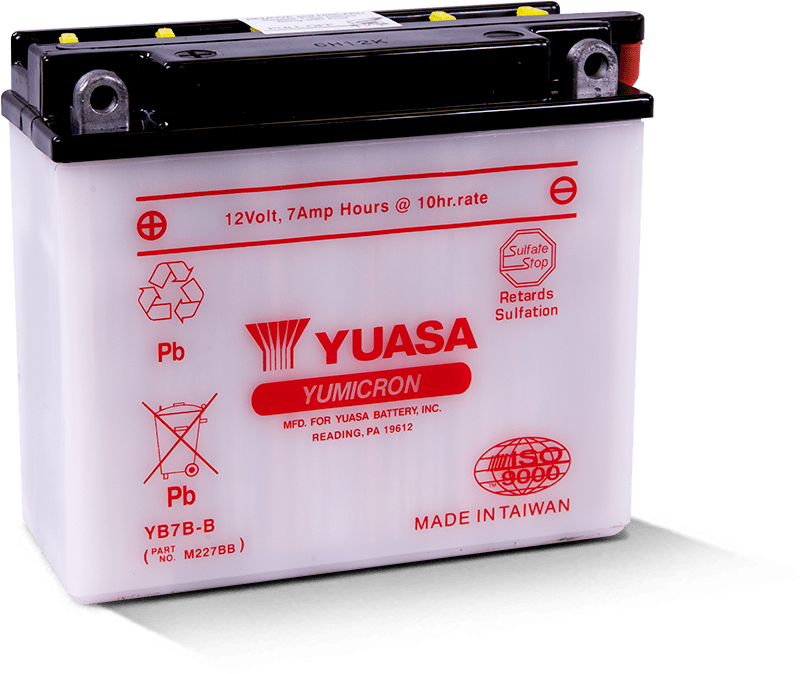 Yuasa YB7B-B Yumicron 12 Volt Battery YUAM227BB