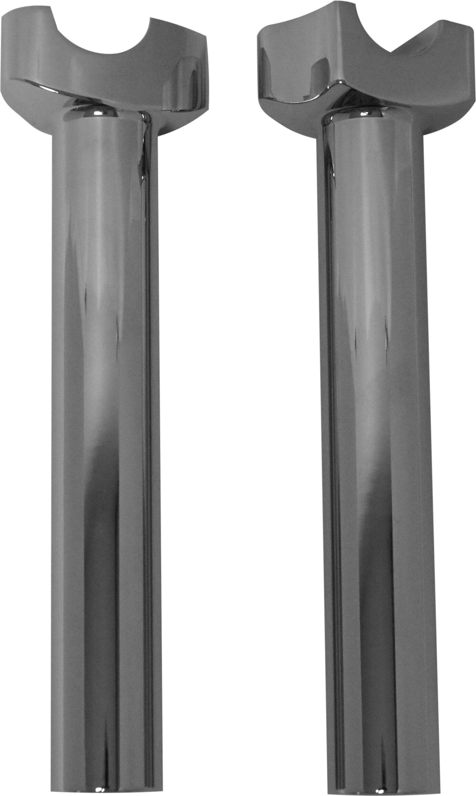 HARDDRIVE H-Bar Risers 8-1/2" Straight Chrome 04-563