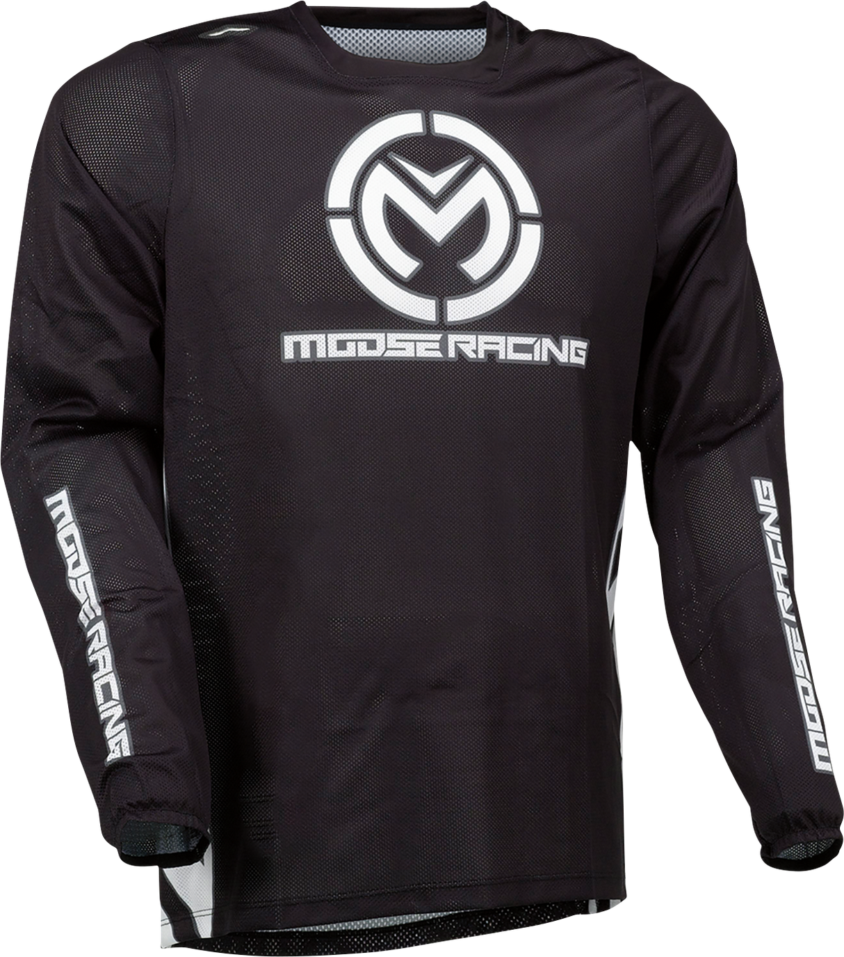 MOOSE RACING Sahara Jersey - Black/White - Large 2910-7422