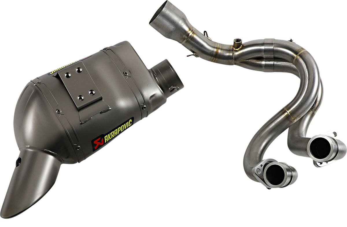 AKRAPOVIC Racing Line Exhaust System Z 650 /EX650 Ninja 650 2017-2024 S-K6R13-AFCRT