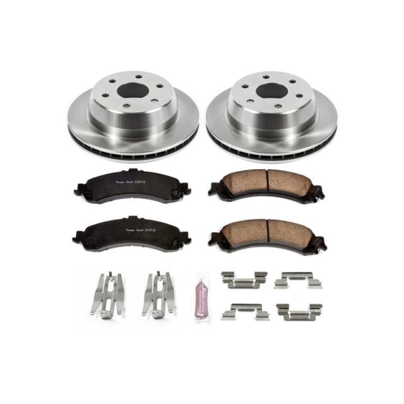 Power Stop 02-06 Cadillac Escalade Rear Autospecialty Brake Kit KOE2046