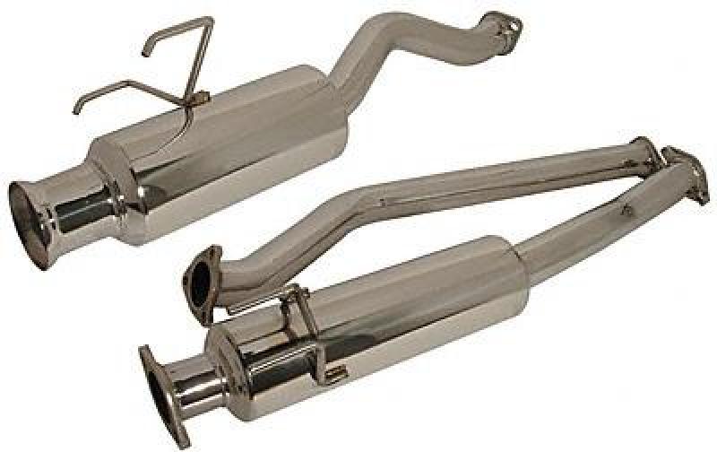 Injen 11-16 Scion tC 60mm 304SS Axle-Back Exhaust w/Rolled Lip SES2117