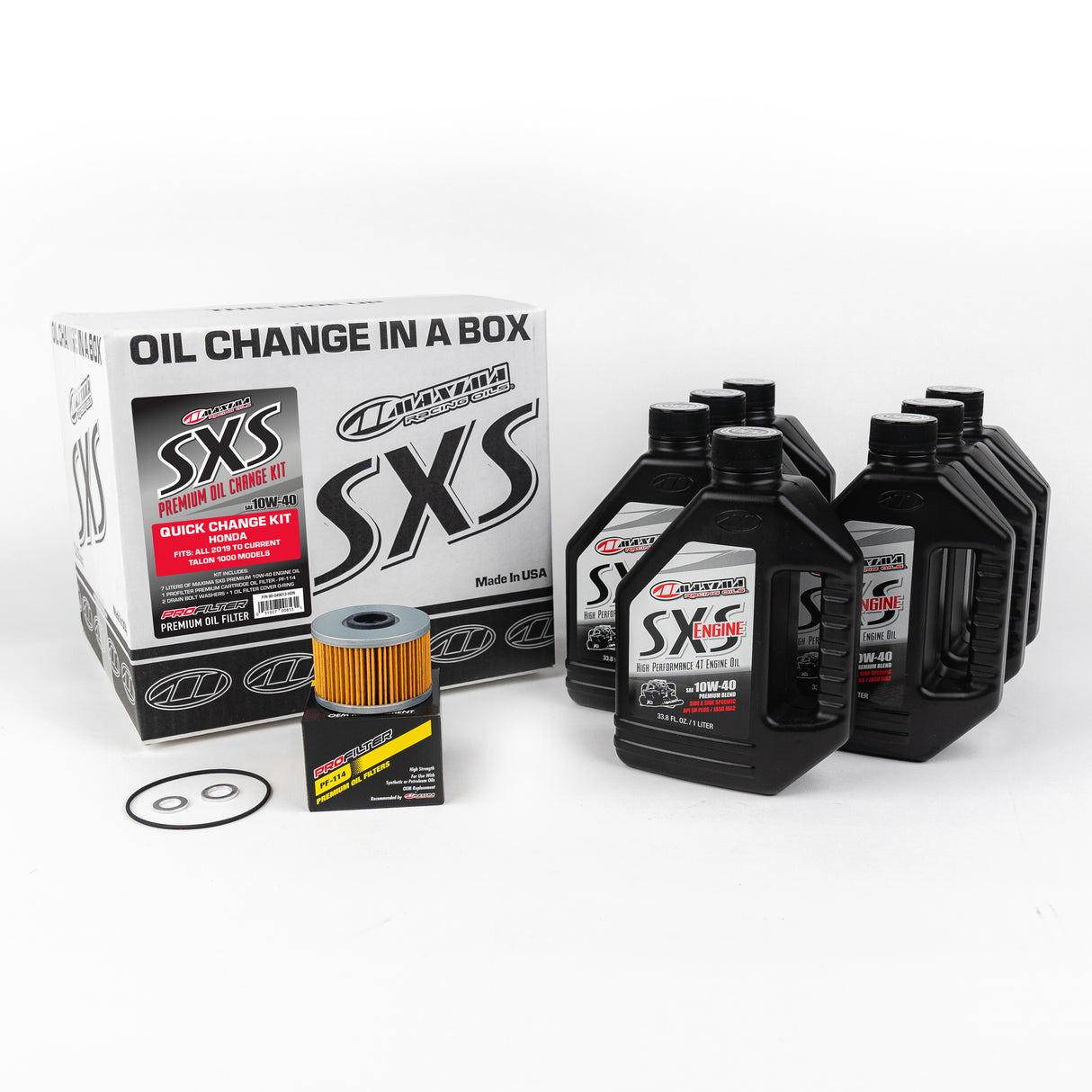 MAXIMASxs Quick Change Kit 10w-40 With Oil Filter Hon Talon90-049013-HON