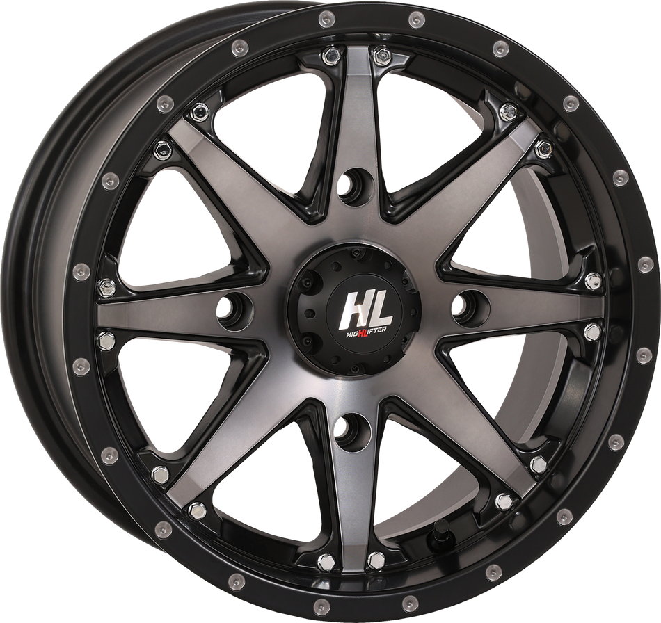 HIGH LIFTER Wheel - HL10 - Front/Rear - Matte Black/Smoke - 12x7 - 4/110 - 5+2 (+30 mm) 14HL10-1610