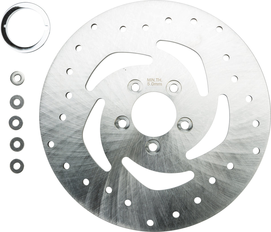 HARDDRIVE Super Flow Brk Rotor Rear 10.5 Ss Machined 2.22id 144671