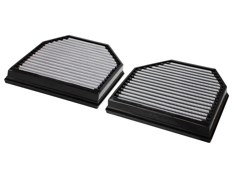 aFe MagnumFLOW OEM Replacement Air Filter PRO Dry S 2015 BMW M3/M4 (F80/F82) 3.0L S55 (tt) Qty. 2 31-10238