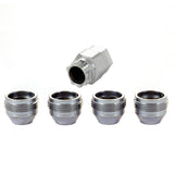 McGard Wheel Lock Nut Set - 4pk. (Under Hub Cap / Cone Seat) 1/2-20 / 3/4 & 13/16 Hex / .775in. L 24010